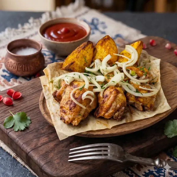 Шашлык из куриной грудки